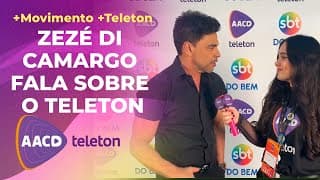 Zezé Di Camargo fala sobre a AACD e o Teleton | Teleton 2024