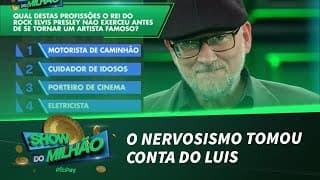 Nervosismo toma conta e participante quase perde R$ 50 mil reais | Show do Milhão PicPay (24/01/21)