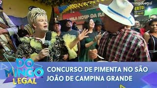 Ana Maria Brisa promove concurso de pimenta no São João de Campina Grande | Domingo Legal (23/06/24)