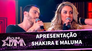 Apresentação Shakira e Maluma cover | Máquina da Fama (30/01/21)