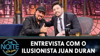 Entrevista com o ilusionista Juan Duran | The Noite (13/11/24)