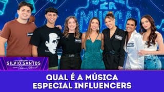Qual é a Música: especial influenciadores | Programa Silvio Santos (01/06/25)