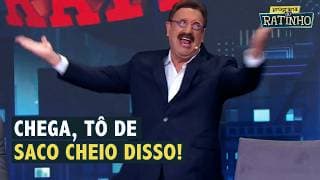 EITA!!! Ratinho já não aguenta tanta palhaçada no Jornal Rational | Programa do Ratinho (05/03/26)