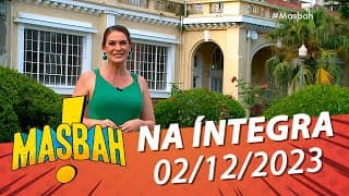 Brunna Colossi experimenta pizza de pudim - Masbah! - 02/12/23