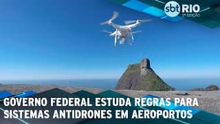 Governo Federal estuda regras para sistemas antidrones em aeroportos