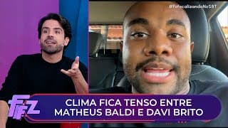 Davi Brito se incomoda com pergunta de Matheus Baldi e dá resposta afiada | Fofocalizando 15/10/25