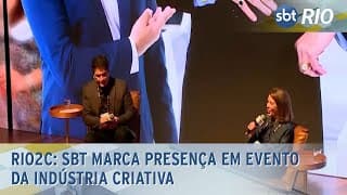 Rio2c: SBT marca presença em evento da indústria criativa
