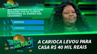 Em pergunta sobre Folclore, participante perde R$ 50 mil reais | Show do Milhão PicPay (29/10/21)