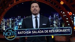 Restaurante serve rato em salada para grávida | The Noite (29/04/25)