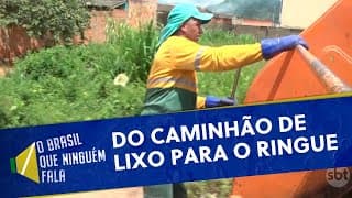 Gari usa correria da coleta de lixo como treinamento para lutar boxe | O Brasil Que Ninguém Fala