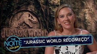 Entrevista com o elenco do filme "Jurassic World: Recomeço" | The Noite (02/07/25)