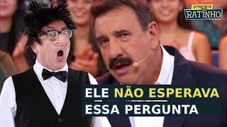 Ratinho recebe pergunta apimentada e fica sem reação | Programa do Ratinho (16/05/25)