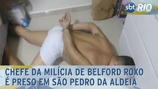 Chefe da milícia de Belford Roxo é preso em São Pedro da Aldeia