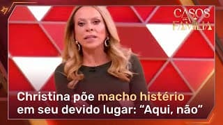 Brigou com a plateia, levou invertida e falou fininho | Casos de Família (01/09/25)