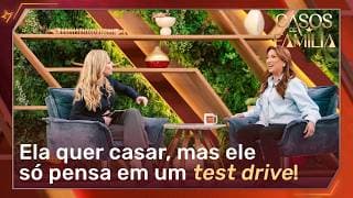 Thayse Teixeira provoca participante : "Crente muito pra frente" | Casos de Família