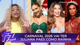 Juliana Paes é anunciada como rainha de bateria da Viradouro | Fofocalizando 06/08/25