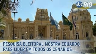Pesquisa eleitoral mostra Eduardo Paes líder em todos os cenários