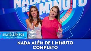 Nada Além de 1 Minuto | Programa Silvio Santos (25/08/24)