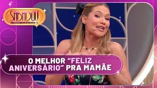 Virginia recebe recado fofo das Marias! | Sabadou com Virginia (04/01/2025)