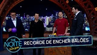 Recorde da Audiência: Encha mais balões em menos tempo | The Noite (22/09/25)