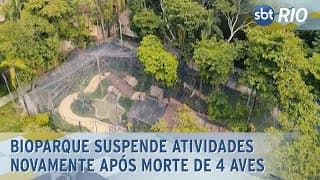 BioParque suspende atividades novamente após morte de 4 aves