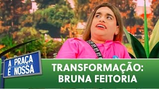 Bastidores: veja a transformação de Maikinho Pereira em Bruna Feitoria