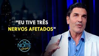 Edu Guedes recorda acidente em que perdeu sensibilidade nos braços e mãos | The Noite (17/10/24)