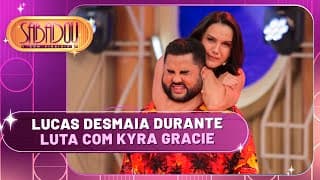 Lucas Guedez passou mal durante luta com Kyra Gracie | Sabadou com Virginia (05/10/24)