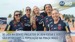 Programações, projetos de bem-estar e serviços são oferecidos à população na Praça Mauá