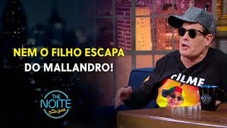 Sergio Mallandro faz pegadinha insana com o filho | The Noite (23/01/2025)