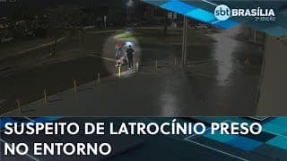 Preso suspeito de latrocínio em saída de uma festa em Águas Claras | SBT Brasília 2ª ed