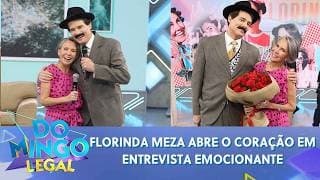 Um encontro emocionante com Florinda Meza, a nossa eterna "Dona Florinda" | Domingo Legal (30/11/25)
