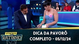 Pavorô te ensina a deixar o banheiro bonitinho para visita | Programa do Ratinho (06/12/24)