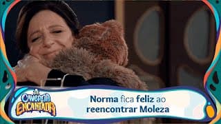 Norma se apega Moleza e fica muito feliz ao reencontrar | A Caverna Encantada