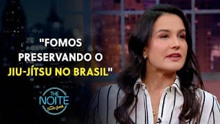 Kyra Gracie é da família do jiu-jítsu há mais de 100 anos! | The Noite (03/12/24)