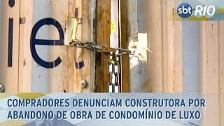 Compradores denunciam construtora por abandono de obra de condomínio de luxo