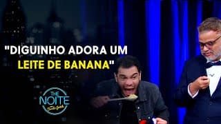 Edu Guedes mostra seu talento e prepara prato para elenco do The Noite | The Noite (17/10/24)