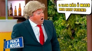 DONALD TRAMPO EM CHOQUE COM O FIM DO CASAMENTO | A Praça é Nossa