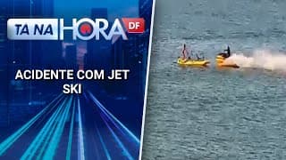 Jet Ski desgovernado atropela menino de 12 anos no lago Paranoá | Tá na hora DF