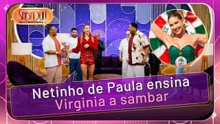 Netinho coloca Virginia para sambar? E o resultado surpreende | Sabadou com Virginia (05/07/25)