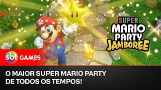 Jogamos SUPER MARIO PARTY JAMBOREE em PT-BR! ??? Confira nossas PRIMEIRAS IMPRESSÕES!