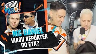 Mc Daniel virou repórter? Michel Elias acompanha lançamento de MCs Ryan e IG | É Tudo Nosso 20/09/24