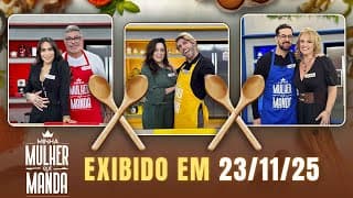 Alexandre Frota, Fausto Carvalho e Daniel Silos colocam a mão na massa no Domingo Legal (23/11/25)