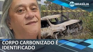 PCDF identifica vítima de corpo carbonizado | SBT Brasília 2° Edição