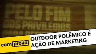  Outdoor que pede fim de privilégios para deficientes é ação de marketing de 2015 | Comprova