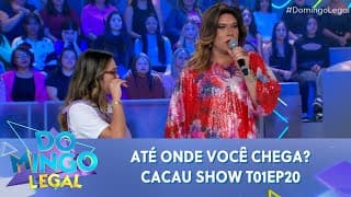 Até onde você chega? Cacau Show T01EP20 | Domingo Legal (17/11/24)