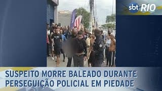 Suspeito morre baleado durante perseguição policial em Piedade