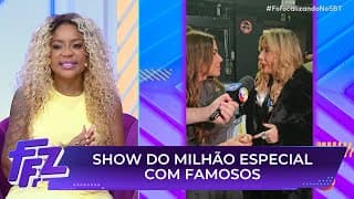 Fofocalizando invade gravação de Show do Milhão especial com famosos | Fofocalizando 06/08/25