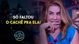 Maitê Proença encena momento romântico com Danilo Gentili | The Noite (29/11/24)