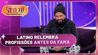 Latino contou tudo sobre suas profissões antes de ser cantor | Sabadou com Virginia (07/09/24)